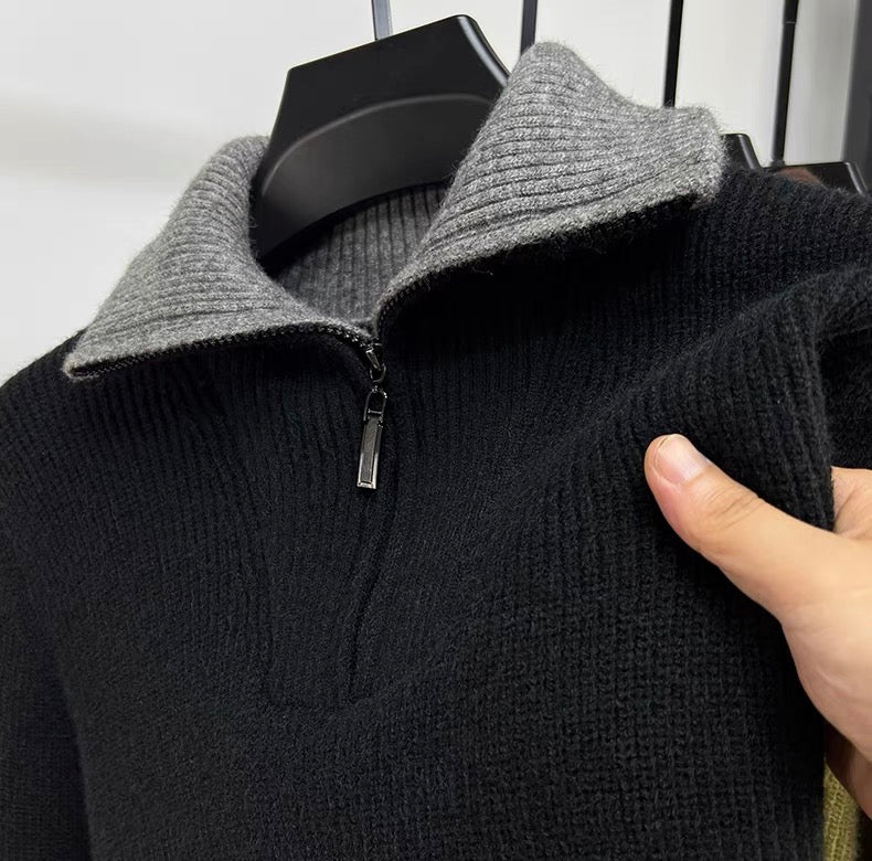 LALUNA® | RIBSTRIK BLUSE MED LYNLÅS