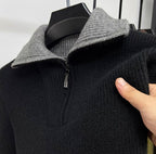 LALUNA® | RIBSTRIK BLUSE MED LYNLÅS