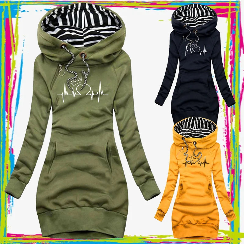 Julia | Stilfuld lang vinterkjole/sweater