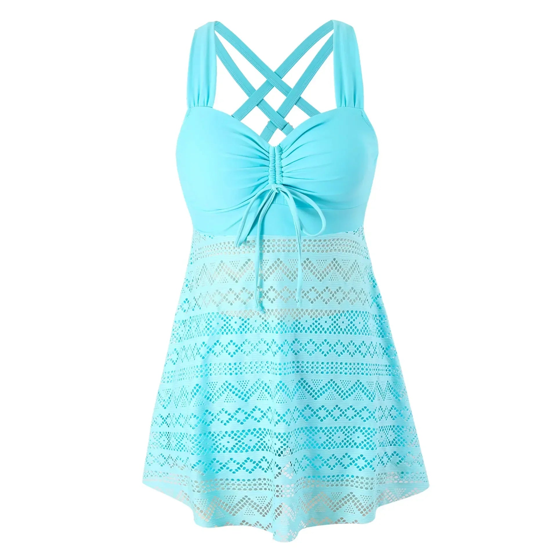 Anouk | Premium Blonde Halter Badedragt