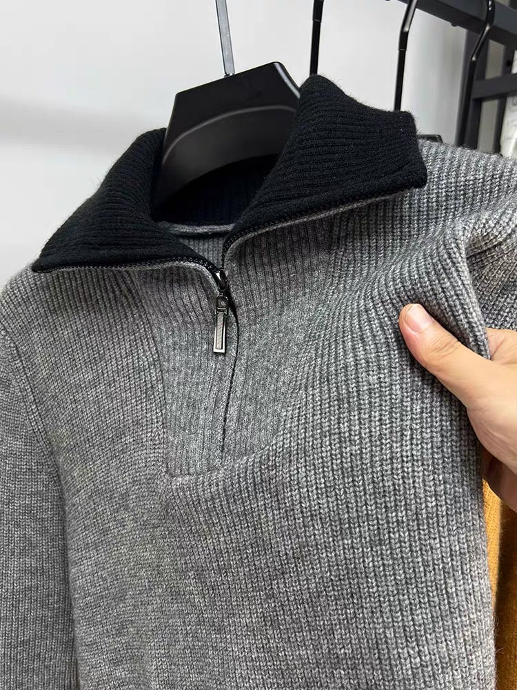 LALUNA® | RIBSTRIK BLUSE MED LYNLÅS