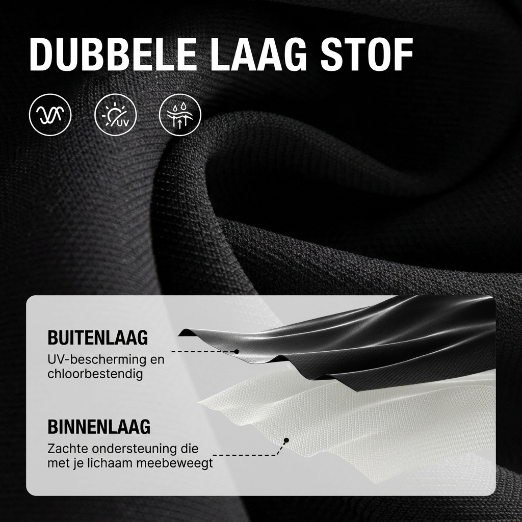 Sabine | Højtaljet Tummy Control-bikini i 2-i-1-design