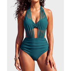 Sabine | Højtaljet Tummy Control-bikini i 2-i-1-design