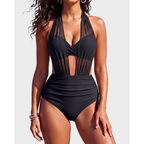 Sabine | Højtaljet Tummy Control-bikini i 2-i-1-design