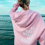 Happiness | Oversized Hættetrøje