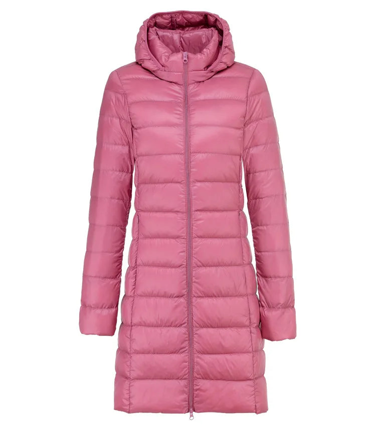 Laluna® | Trendy Lang Vinterjakke
