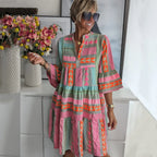 Juliane – Boho-svingkjole