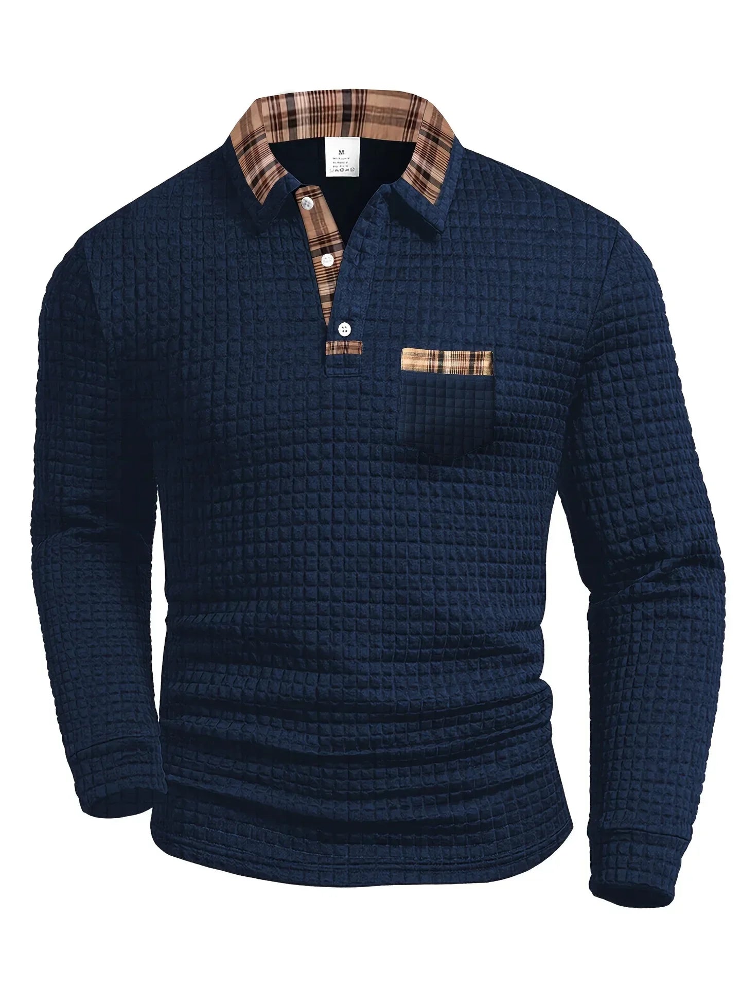 Lars | Polo T-shirt med Stribet Mønster