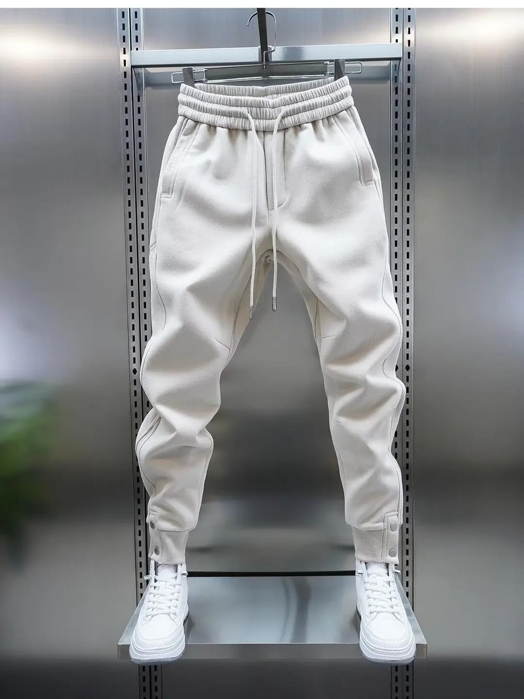 Laluna® | Casual Slim Fit Bukser med Lommer