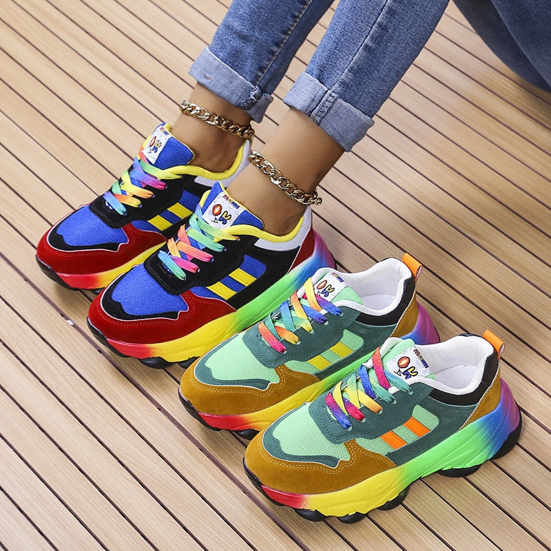 Iris | Ortopædiske Regnbuesneakers