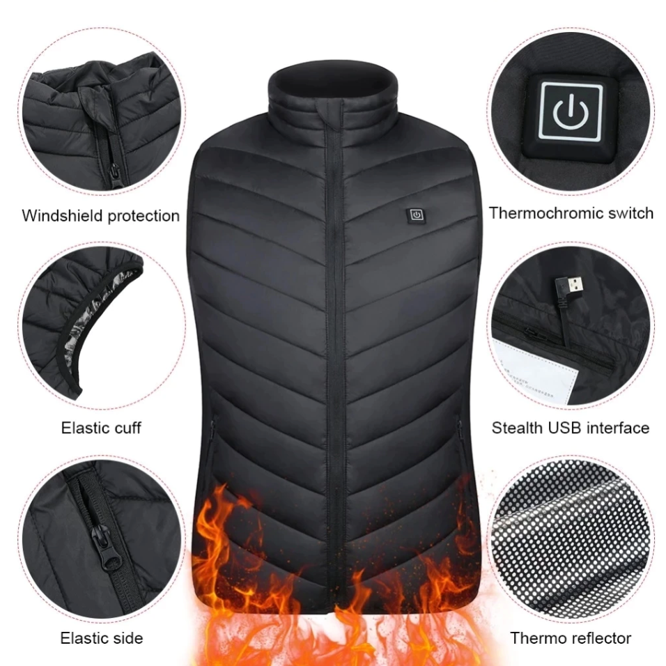 Icone™ BodyWarmer - Slank opvarmet vest