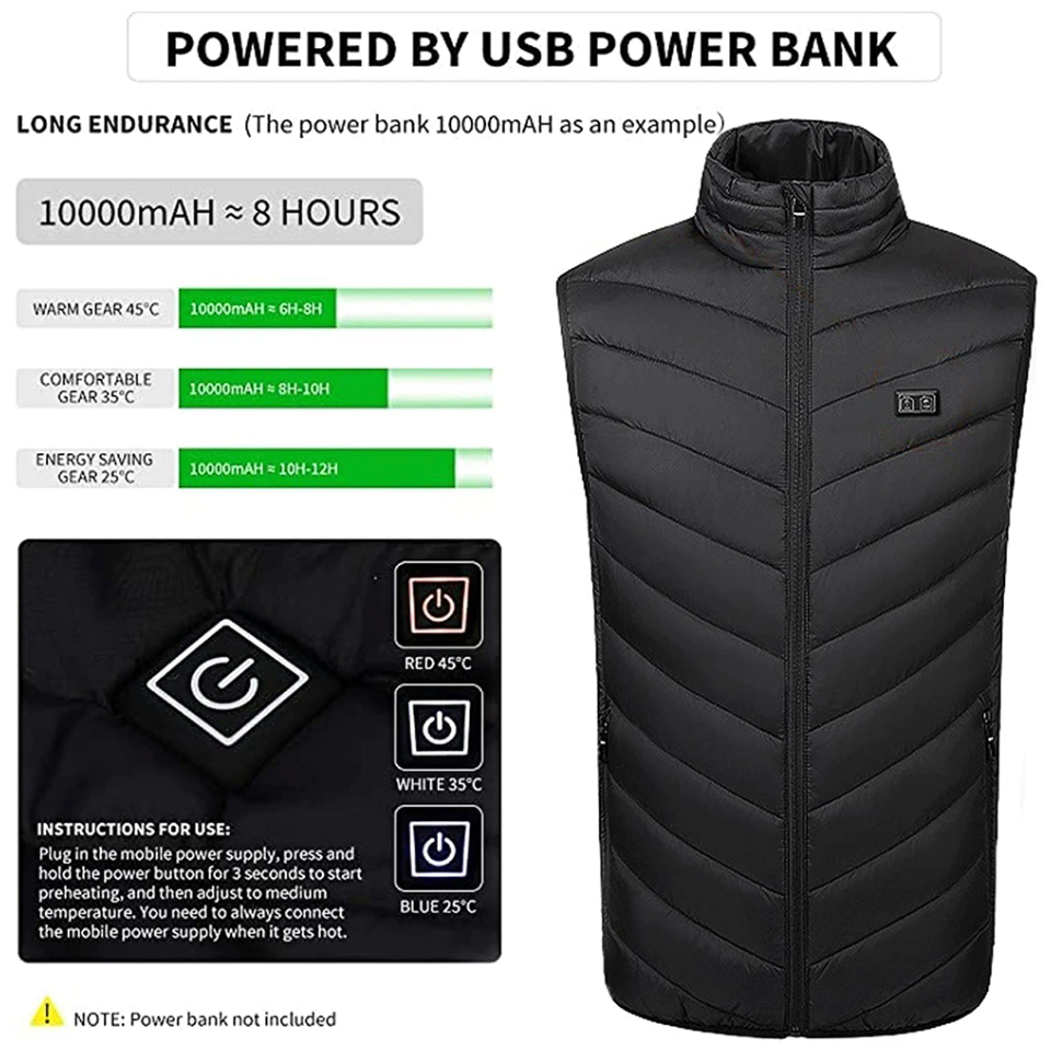 Icone™ BodyWarmer - Slank opvarmet vest