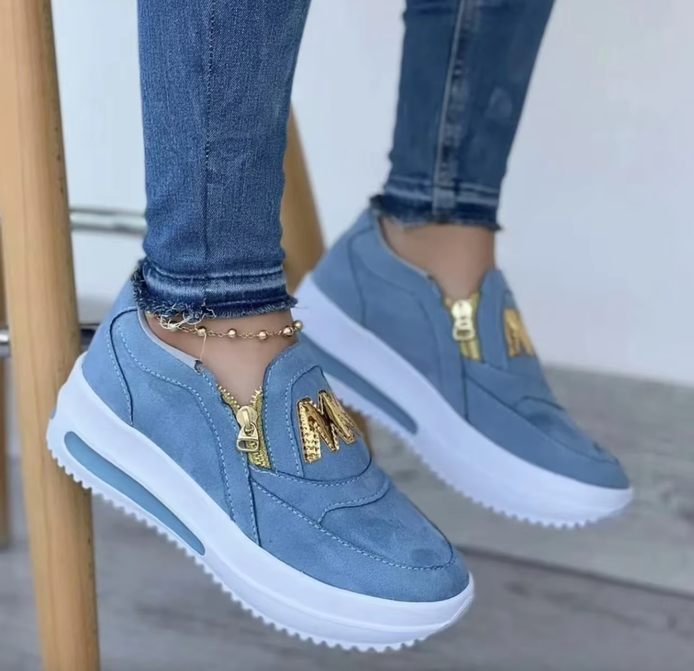 Sanne | Sneakers til fashionable og smertefrie skridt