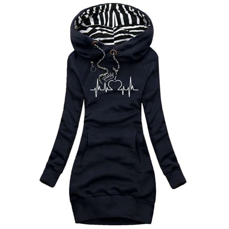 Julia | Stilfuld lang vinterkjole/sweater
