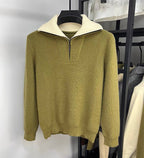 LALUNA® | RIBSTRIK BLUSE MED LYNLÅS