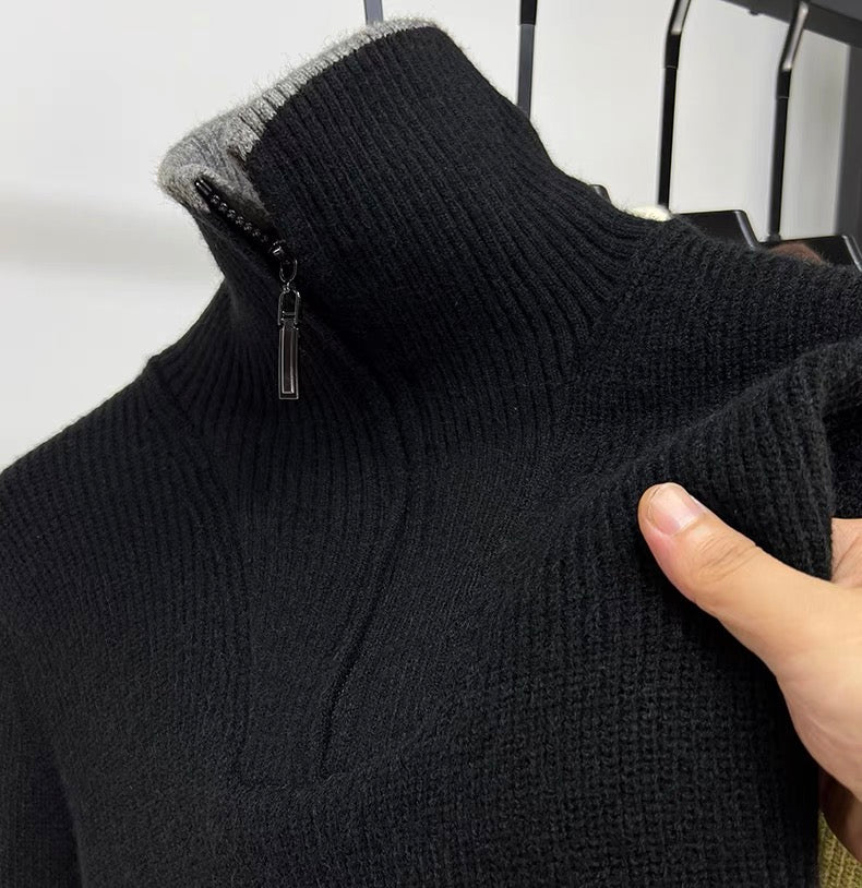 LALUNA® | RIBSTRIK BLUSE MED LYNLÅS