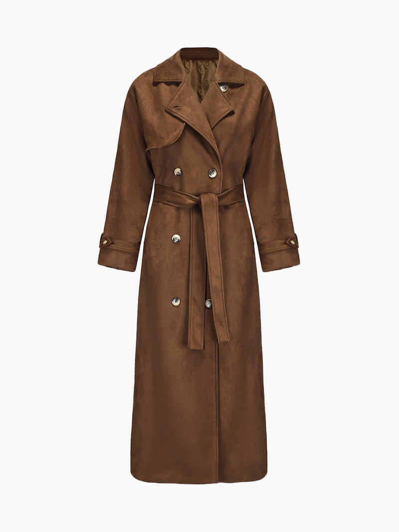 LALUNA® | TRENCHCOAT I IMITERET RUSKIND