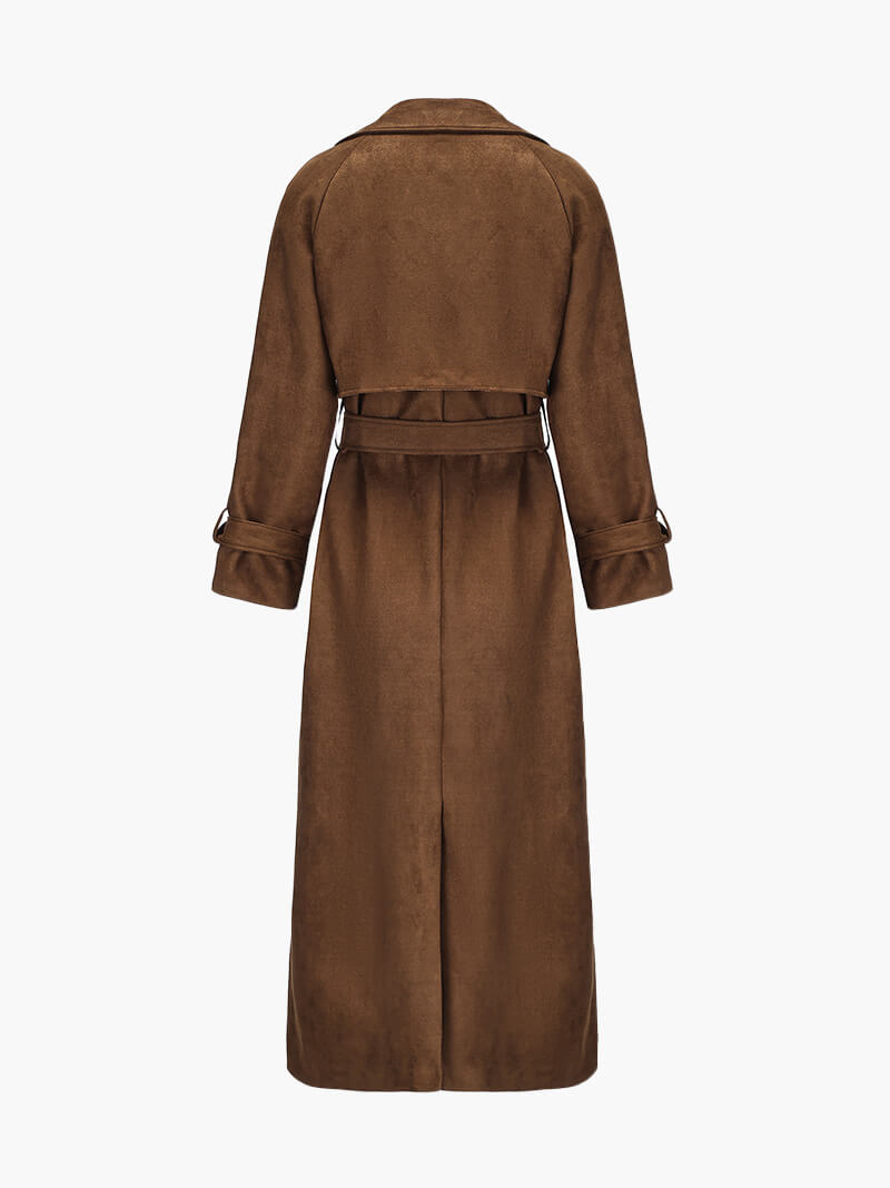 LALUNA® | TRENCHCOAT I IMITERET RUSKIND