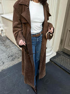 LALUNA® | TRENCHCOAT I IMITERET RUSKIND