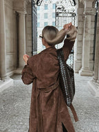 LALUNA® | TRENCHCOAT I IMITERET RUSKIND