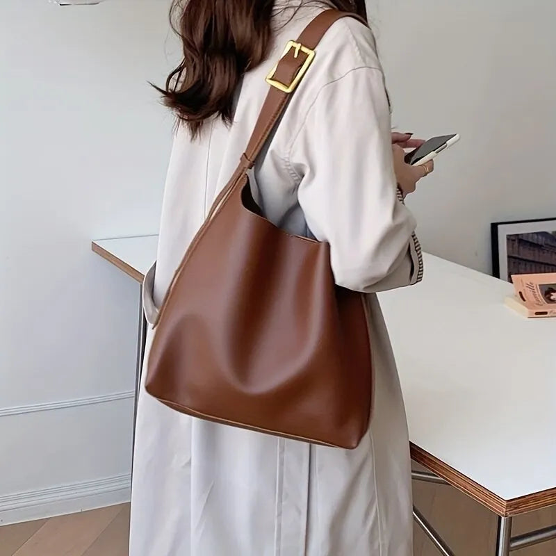 Laluna® | Elegant skuldetaske i læder