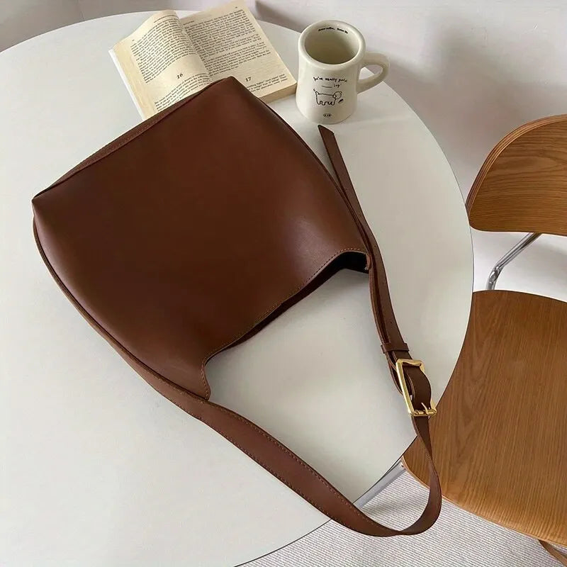 Laluna® | Elegant skuldetaske i læder