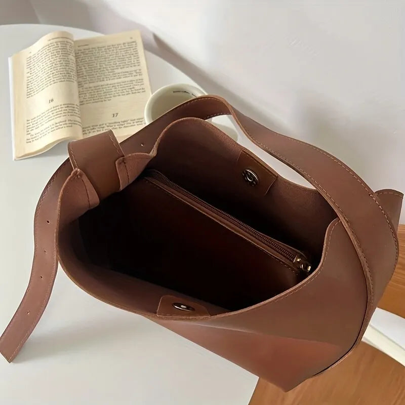Laluna® | Elegant skuldetaske i læder