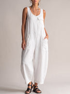 Aveline | Afslappet Hør-Overall