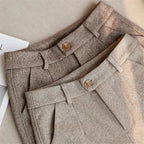 Elegante bukser i 100 % uld