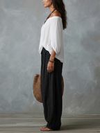 Amber | Glat Off-Shoulder Sæt