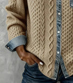 NARIELLA™ | Elegant patchwork-top