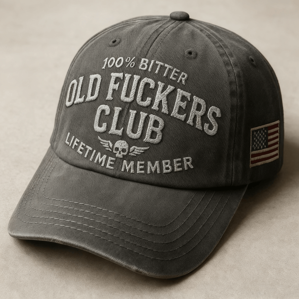 Old F*ckers Club - Vintage basketballkasket