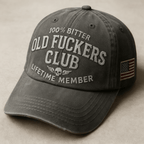 Old F*ckers Club - Vintage basketballkasket