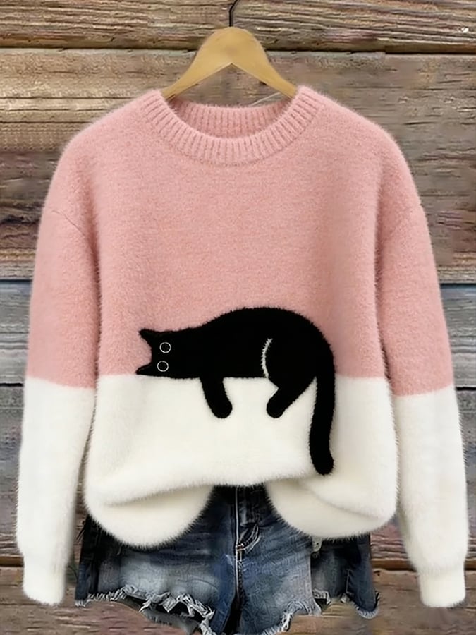 Maya™ – Blødstrikket pullover