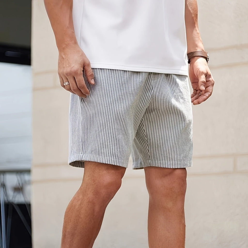 Alvento Stribede Shorts