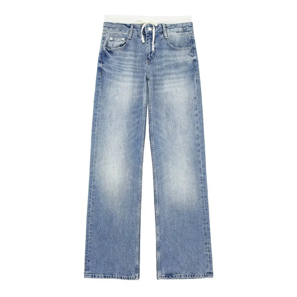 Anna | HVIDE LIGE BOKSER JEANS