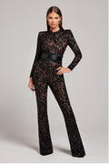 LALUNA® | JUMPSUIT MED BLONDER