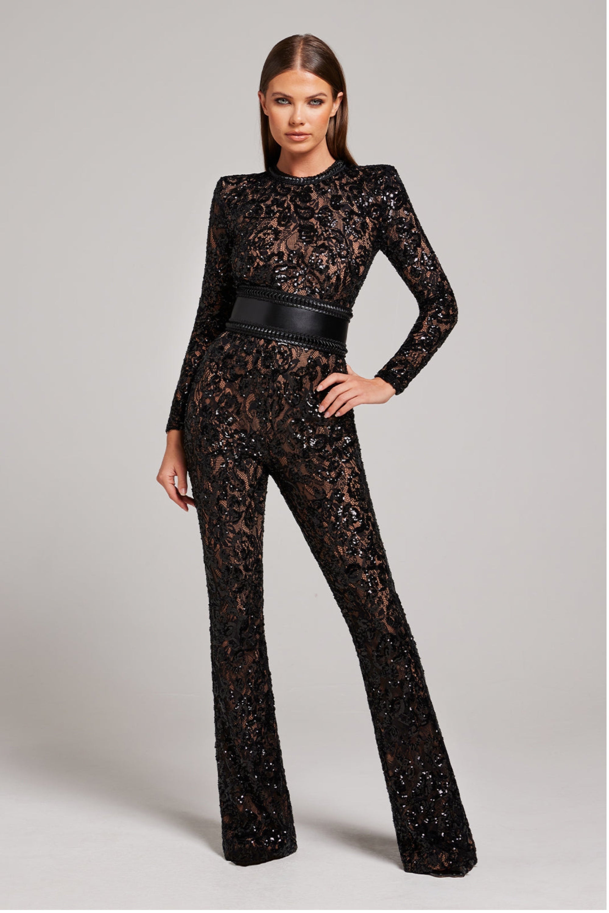 LALUNA® | JUMPSUIT MED BLONDER