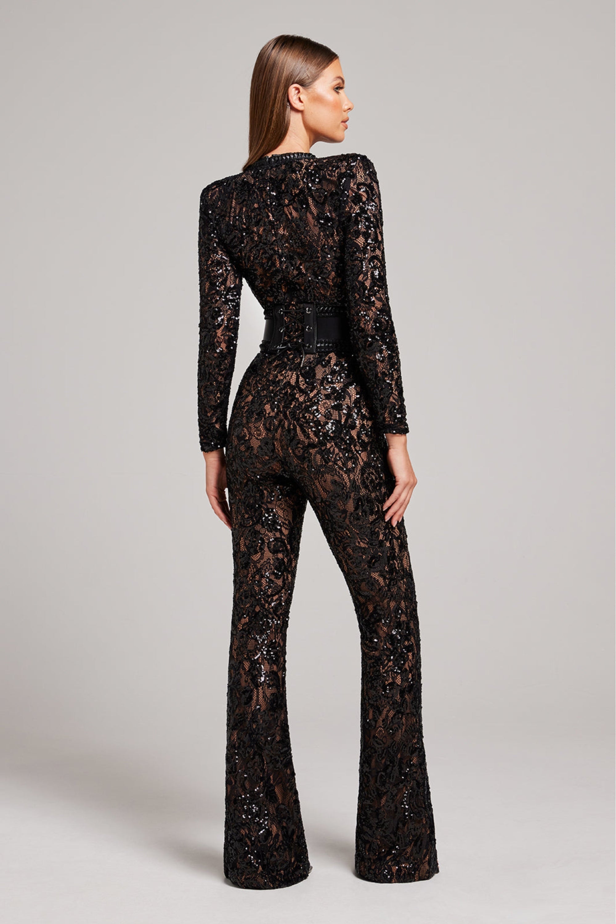 LALUNA® | JUMPSUIT MED BLONDER