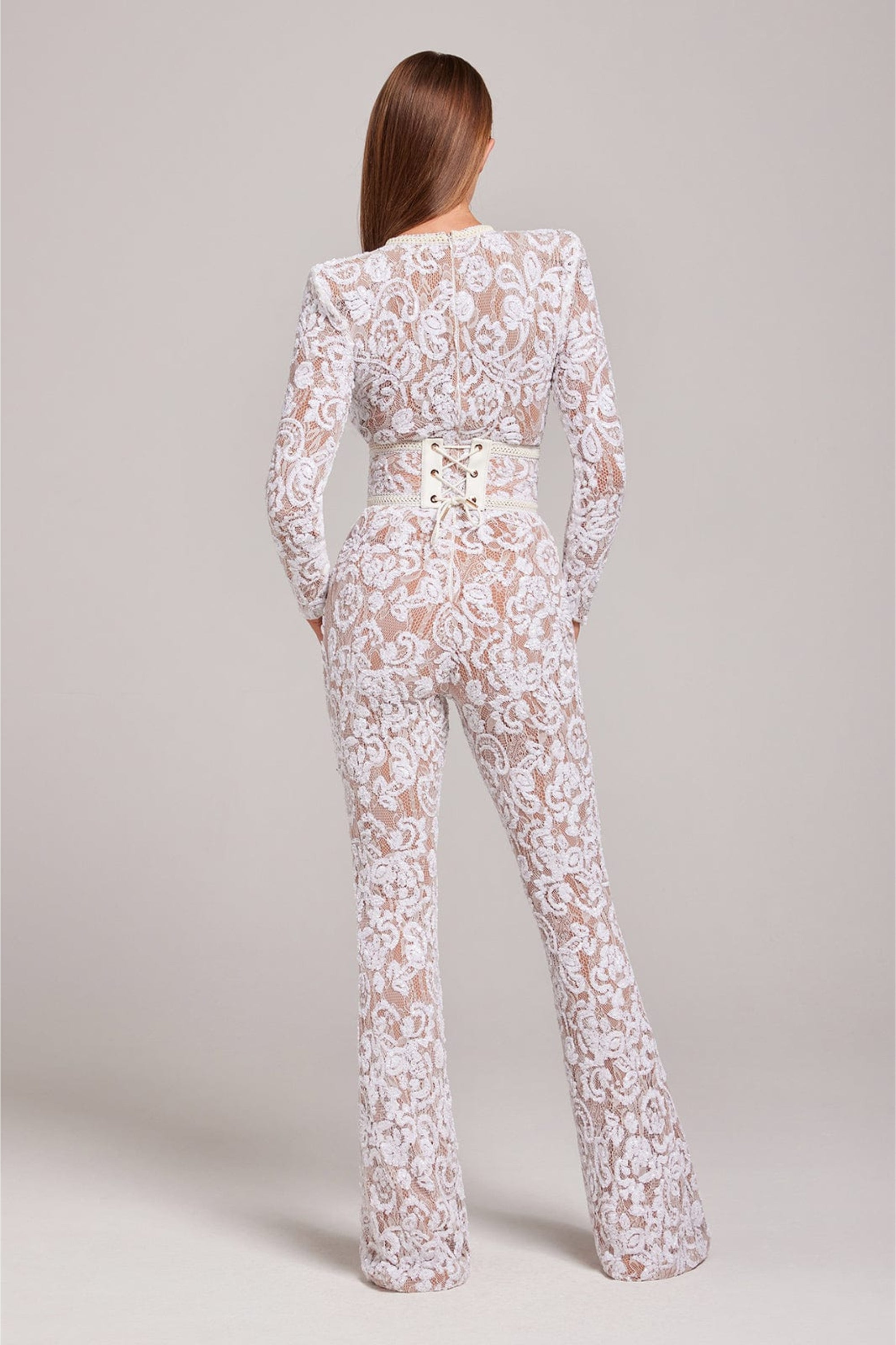 LALUNA® | JUMPSUIT MED BLONDER