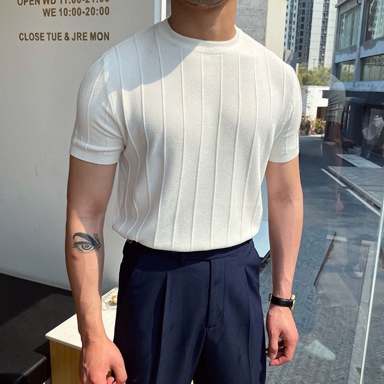 Angelo strikket T-shirt