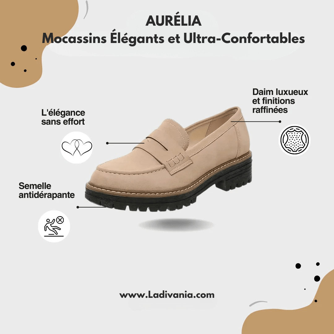 Aurelia | Elegante og komfortable slip-on-sko