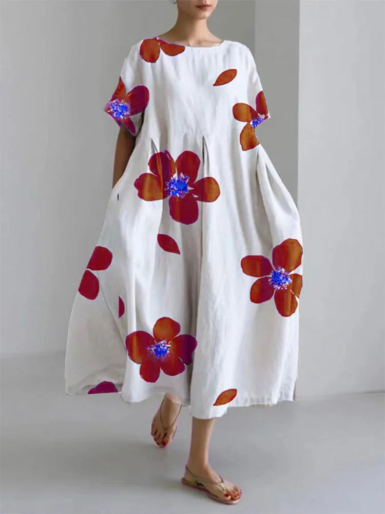 Femke | Blomstret sommerkjole 1+1 gratis