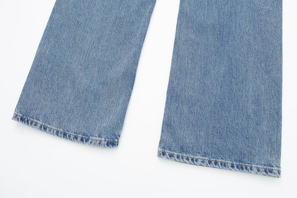 Anna | HVIDE LIGE BOKSER JEANS