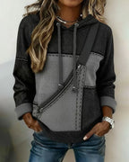 Rosita™ – Urban Color-Block Hoodie