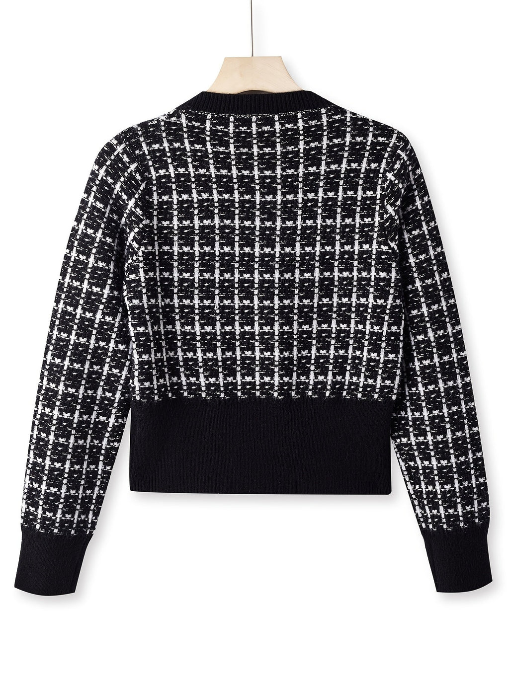 Laluna® | Ternede Cardigan Med Knaplukning