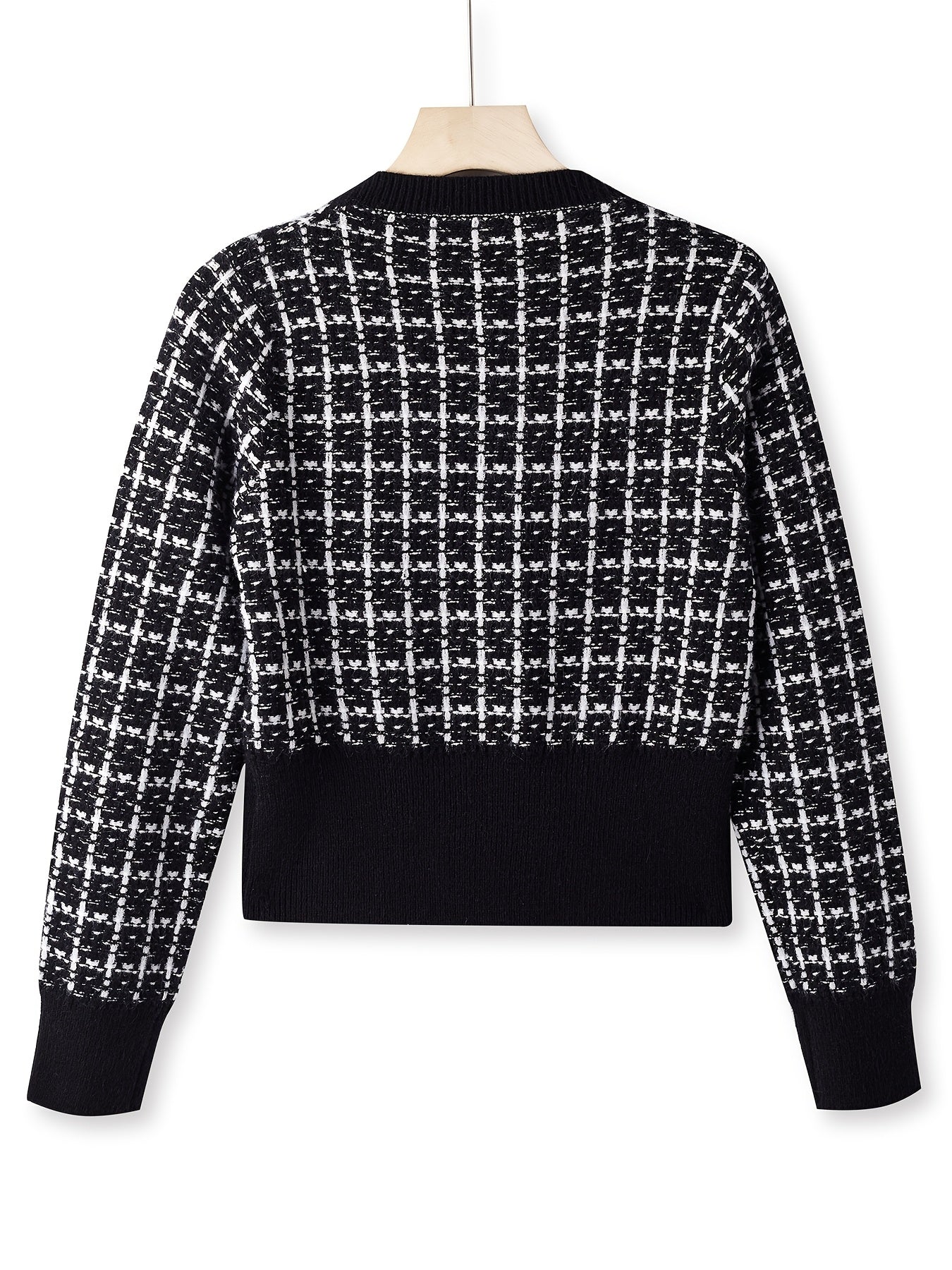 Laluna® | Ternede Cardigan Med Knaplukning