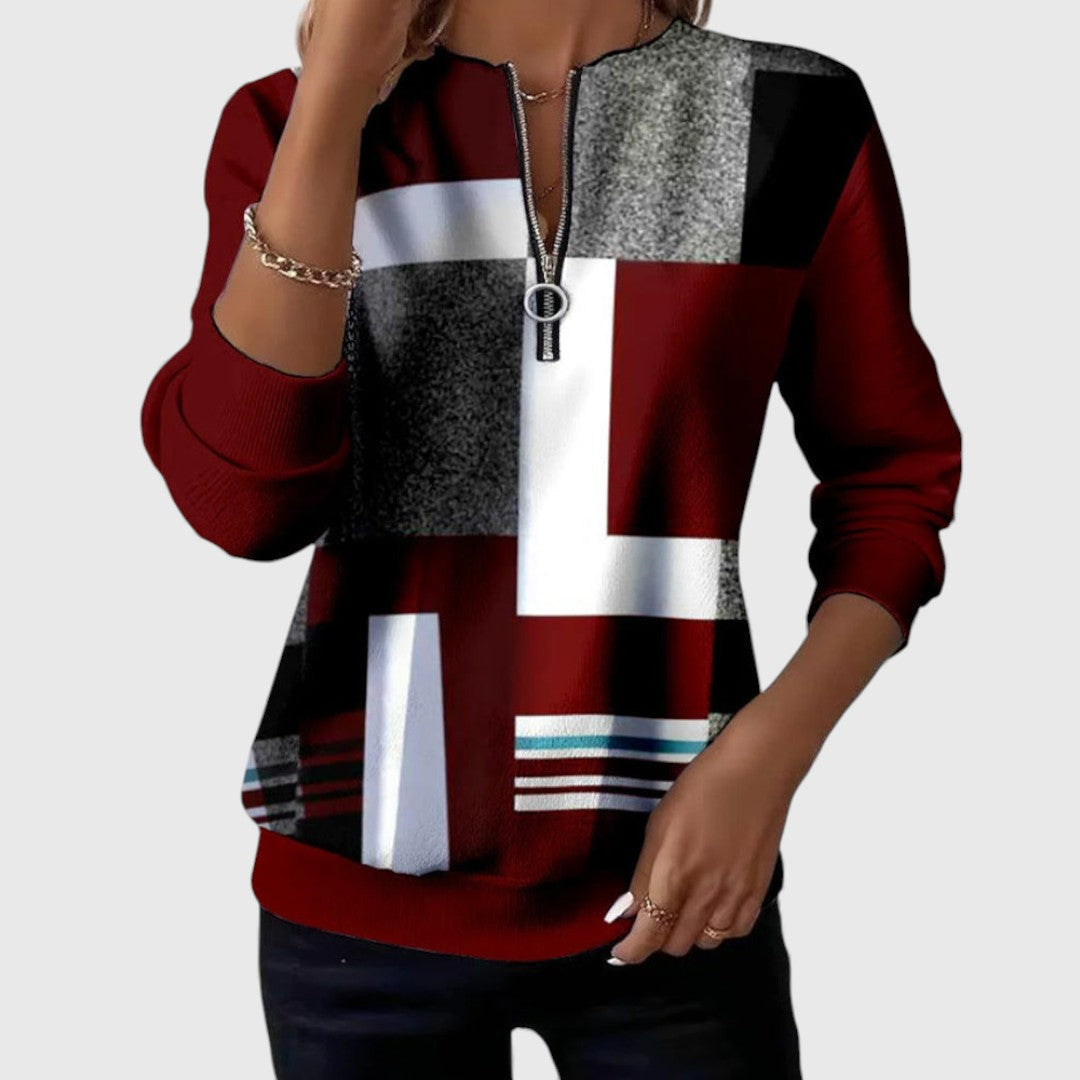 Zenovia™ – Afslappet og elegant sweatshirt