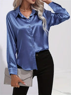 LALUNA® | SATINBLUSE