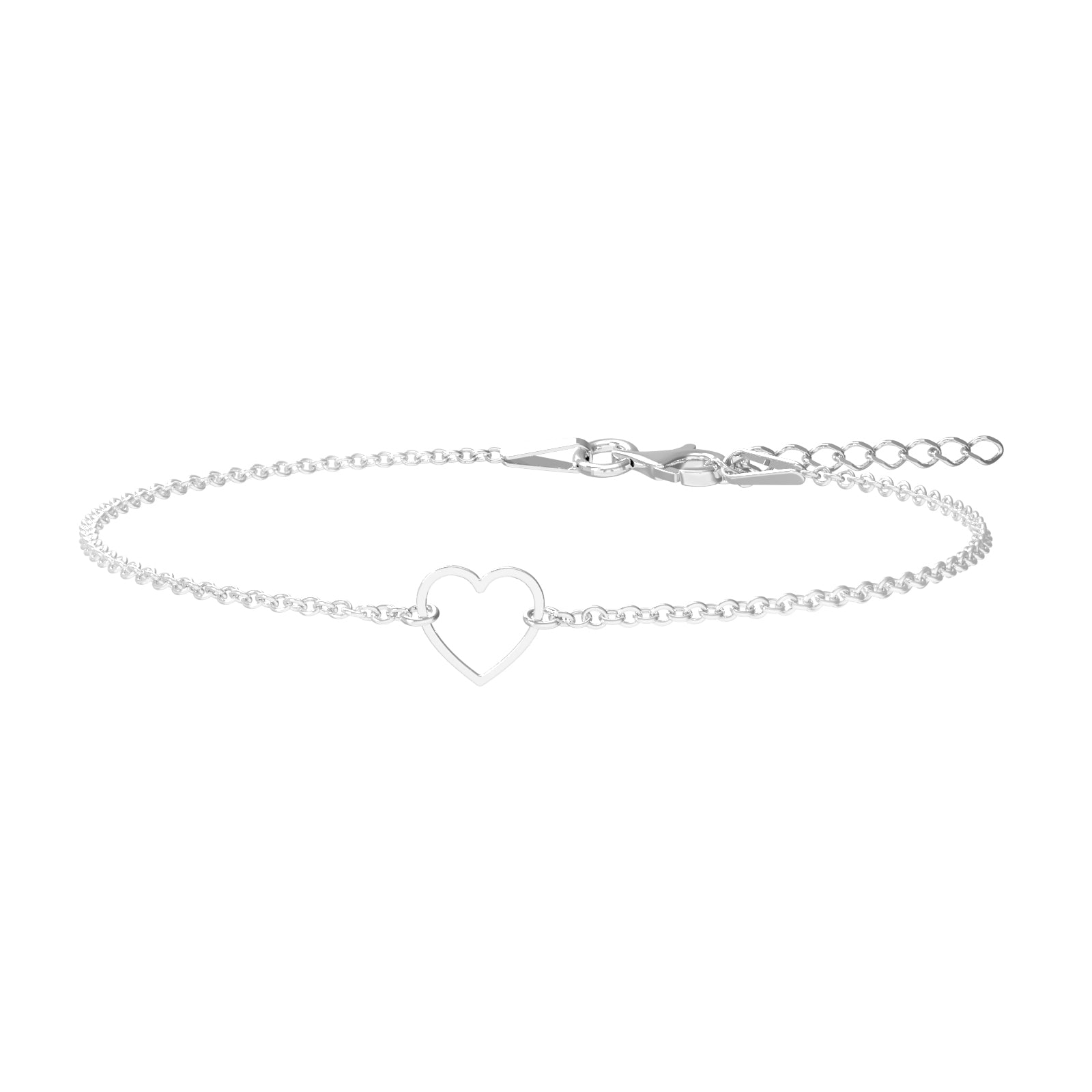 Minimalistisk Hjerte Armbånd
